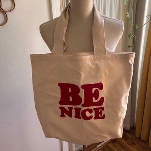 Be Nice ban.do Tote Bag